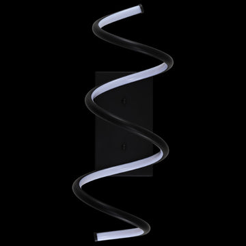 Scribble 7" Modern Metal Integrated LED Vanity Light Sconce - JONATHAN Y